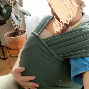 HAPPY BABY STRETCHY WRAP (GREEN)